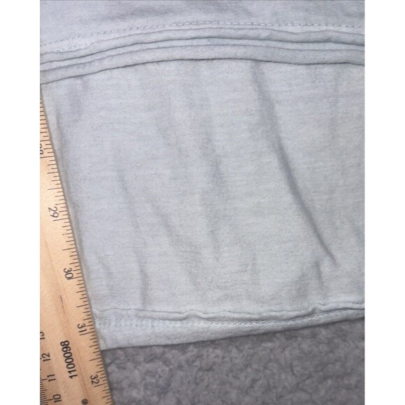 Caite & Kyla Seo Top TShirt Dress Boho Blue Large Embroidered Tie Dye Handmade - Picture 7 of 9